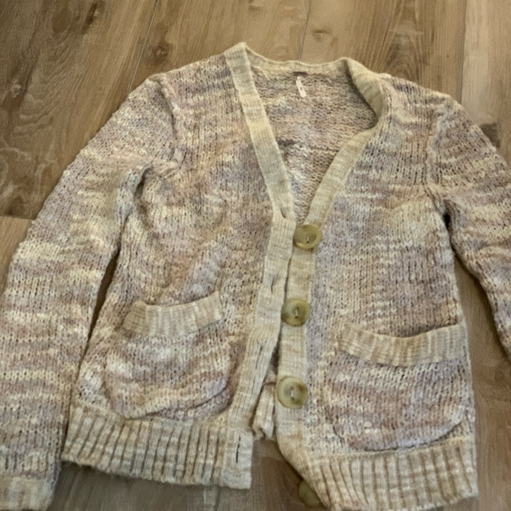Free People Sweater with buttons